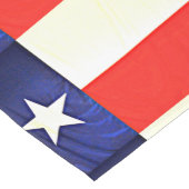 Custom Texas Flag Table Runner Korte Tafelloper (Hoek)