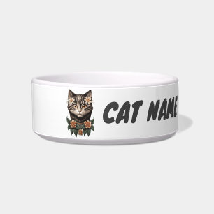 Custom Text Bowl voor Cat Pet Bowl Voerbakje