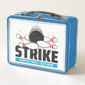 Custom Text Bowling Strike (Voorkant)
