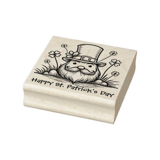 Custom text, Clover Caper Rubberstempel (Stempel)