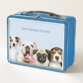 Custom text Cute Puppies (Voorkant)