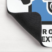 Custom Text Drone Muismat (Hoek)