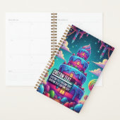 Custom Text Fantasy Sweet Treat Tower Planner (Display)