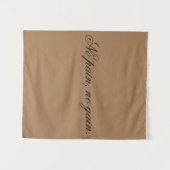 Custom text | gym motivation | And Light Brown, Wandkleed (Voorkant (horizontaal))
