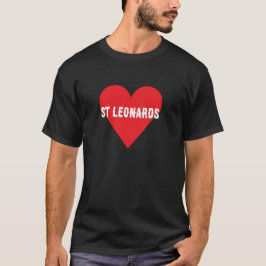 Custom text Heart – Personalised “I Love  T-shirt
