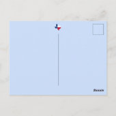 Custom Text Historic State Capitol Austin Texas Briefkaart (Achterkant)