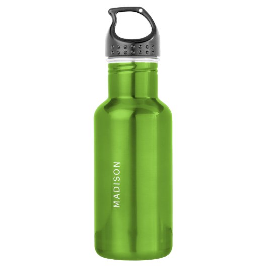 Custom Text Mackinac Island Waterfles (Achterkant)