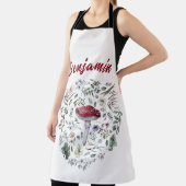 Custom Text Mushroom Lover Schort (Insitu)