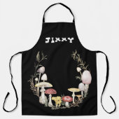 Custom Text Mushroom Lover Schort (Voorkant)