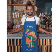 Custom Text Mushroom Lover Schort