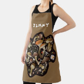 Custom Text Mushroom Lover Schort (Insitu)