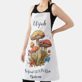 Custom Text Mushroom Lover Schort (Insitu)