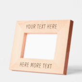 Custom Text Name Laser Etched Picture Frame Gegraveerde Lijstjes (Links)