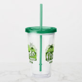 Custom Text Orlando Florida Acryl Drinkbeker (Rechts)