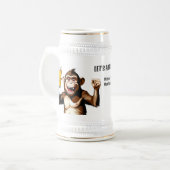 Custom Text Party Animal Bierpul (Voorkant links)