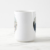 Custom Text Photo Best Grandpa Ever Koffiemok (Center)