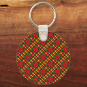 Custom text Santa's Pickleball Rally Sleutelhanger (Achterkant)