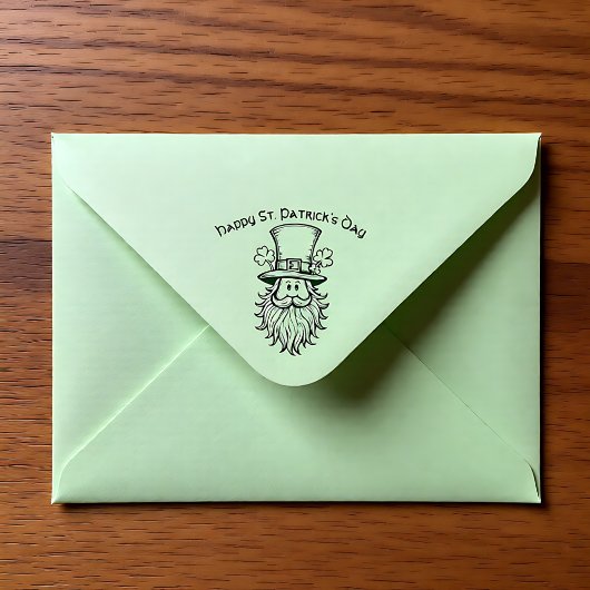 Custom text, Top o’ the Stamp! Rubberstempel