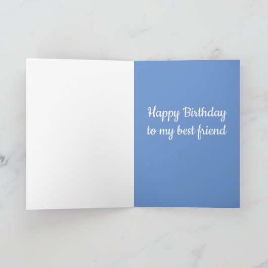 Custom Text. Vintage Style Hydrangea. Kaart (Binnen)