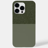 Custom Textured Green Split iPhone 14 Pro Max Hoes (Achterkant)