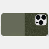 Custom Textured Green Split iPhone 14 Pro Max Hoes (Achterkant (horizontaal))