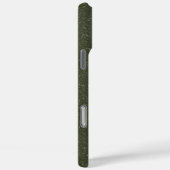 Custom Textured Moss Green iPhone 16 Pro Max Hoesj Case-Mate iPhone Case (Achterkant / Rechts)