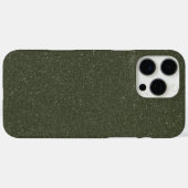 Custom Textured Moss Green iPhone 16 Pro Max Hoesj Case-Mate iPhone Case (Achterkant (horizontaal))