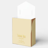 Custom Thank You mid century vintage pattern Bedankdoosjes (Geopend)