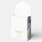 Custom Thank You Watercolour Black Columns Bedankdoosjes (Geopend)