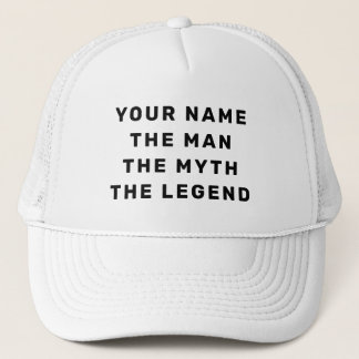 Custom The Man The Myth The Legend Trucker Pet