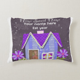 Custom The Signature Whimsy (Pink & Teal) Keychain Accent Kussen