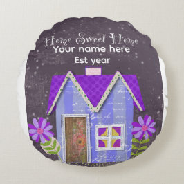 Custom The Signature Whimsy (Pink & Teal) Keychain Rond Kussen