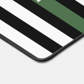 Custom Thin Green Line USA Flag Militaire Soldaat Bureaumat (Hoek)