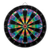 Custom Tie Dye Game Dartbord (Voorkant)