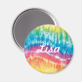 Custom Tie Dye Magnet (Voorkant / Achterkant)
