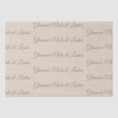 Custom Tissue Paper for Beauty Packaging Tissuepapier (Voorkant)