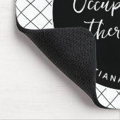 Custom Toekomst OT Beroepstherapeut Elegant Muismat (Hoek)