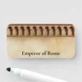 Custom Toga Party Latin Classics Naamplaatje (In situ)