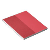 Custom Tomato Red Duo Notitieblok – Clean + Textur (Schuin)