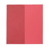 Custom Tomato Red Duo Notitieblok – Clean + Textur (Voorkant)