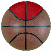 Custom Tomato Red Noise Basketball Gift Basketbal (Rechts)