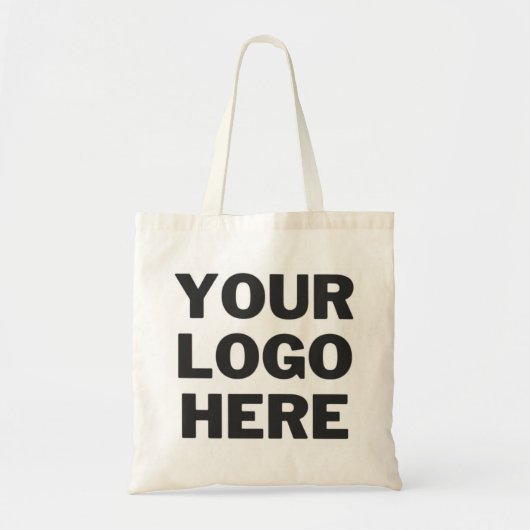Custom Tote Bag with Logo (Voorkant)