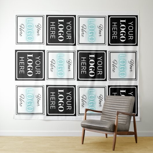 Custom Trade Show Backdrop Wandkleed (In Situ (horizontaal))