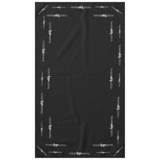 Custom Trade Show Business Company Branded Logo Tafelkleed (Voorkant)