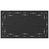 Custom Trade Show Business Company Branded Logo Tafelkleed (Voorkant (Horizontaal))