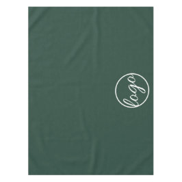 Custom Trade Show Business Logo Forest Green Tafelkleed