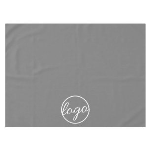 Custom Trade Show Business Logo Grey Tafelkleed