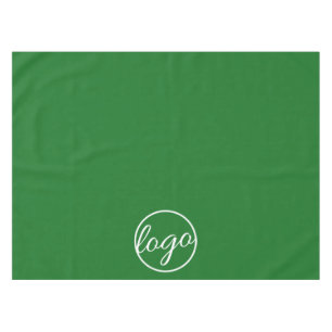 Custom Trade Show Business Logo Kelly Green Tafelkleed