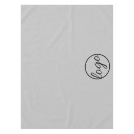 Custom Trade Show Business Logo Light Grey Tafelkleed