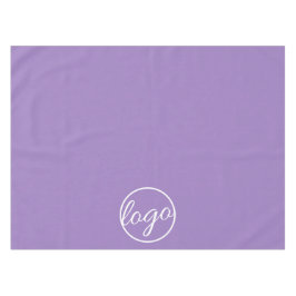 Custom Trade Show Business Logo Lila Paars Tafelkleed